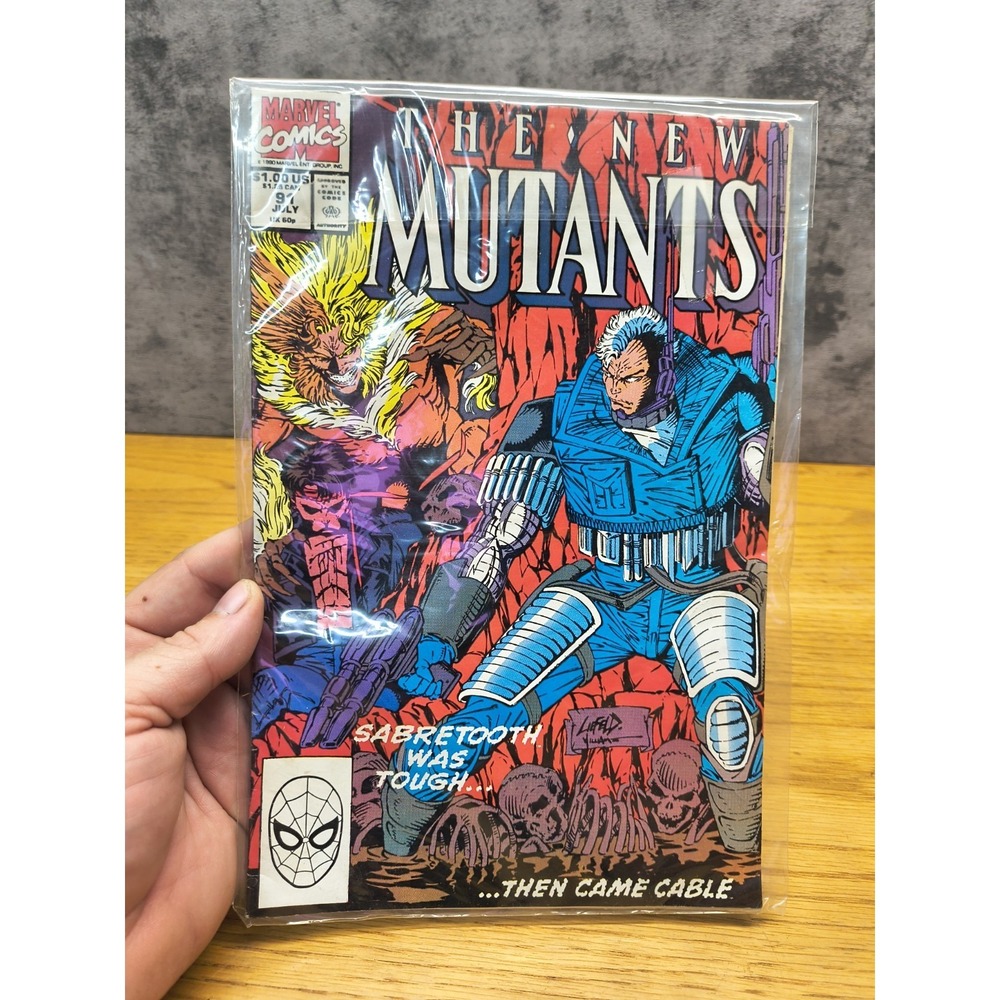 The New Mutants #91‎ (Marvel Comics July 1990)